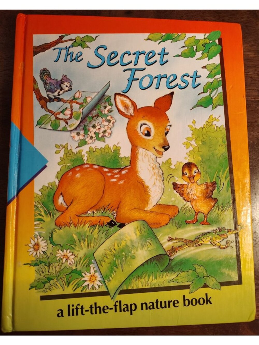 Vintage The Secret Forest Lift the Flap Children's Book, Hardcover Homeschool